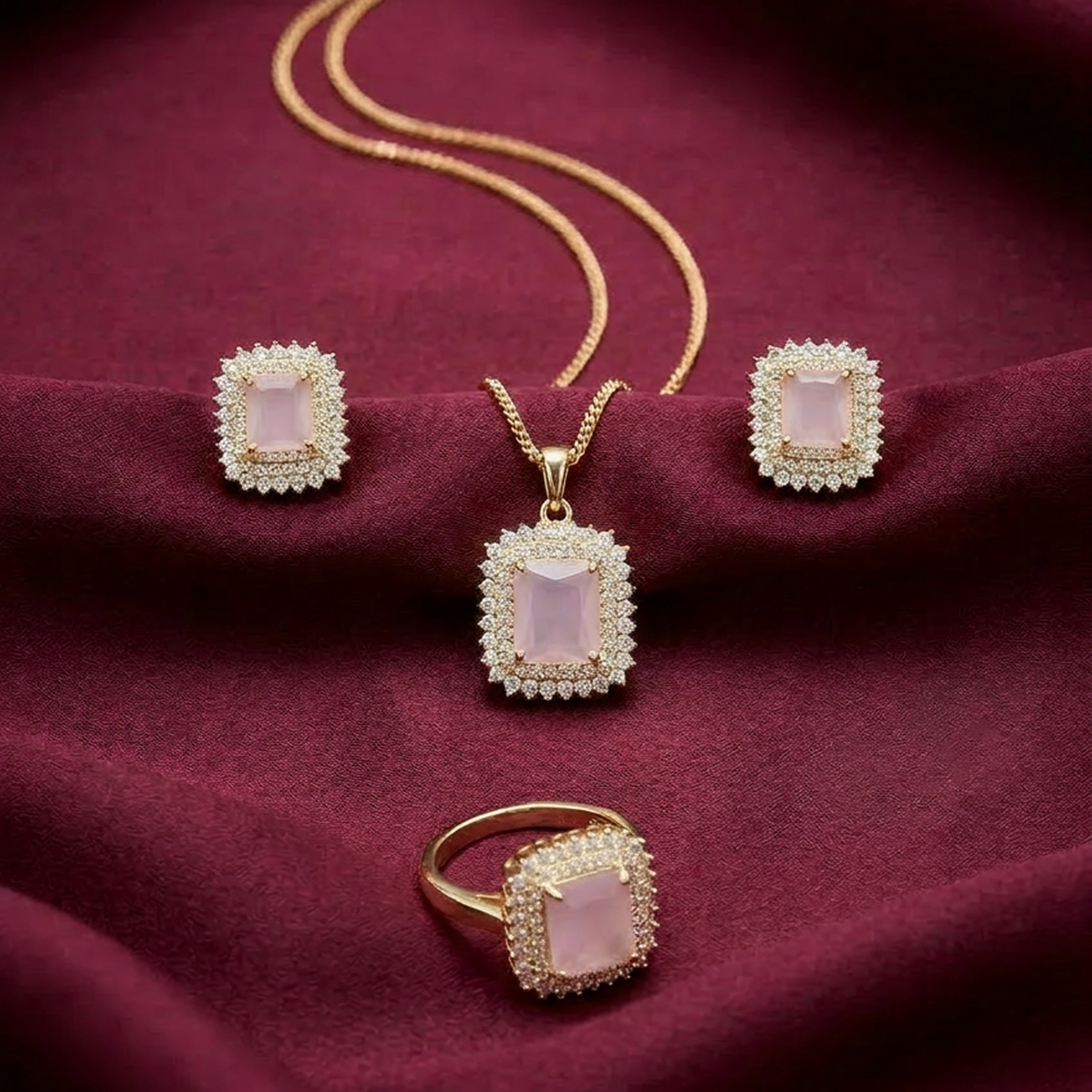 Royal Gold 5-Piece Jewelry Bundle