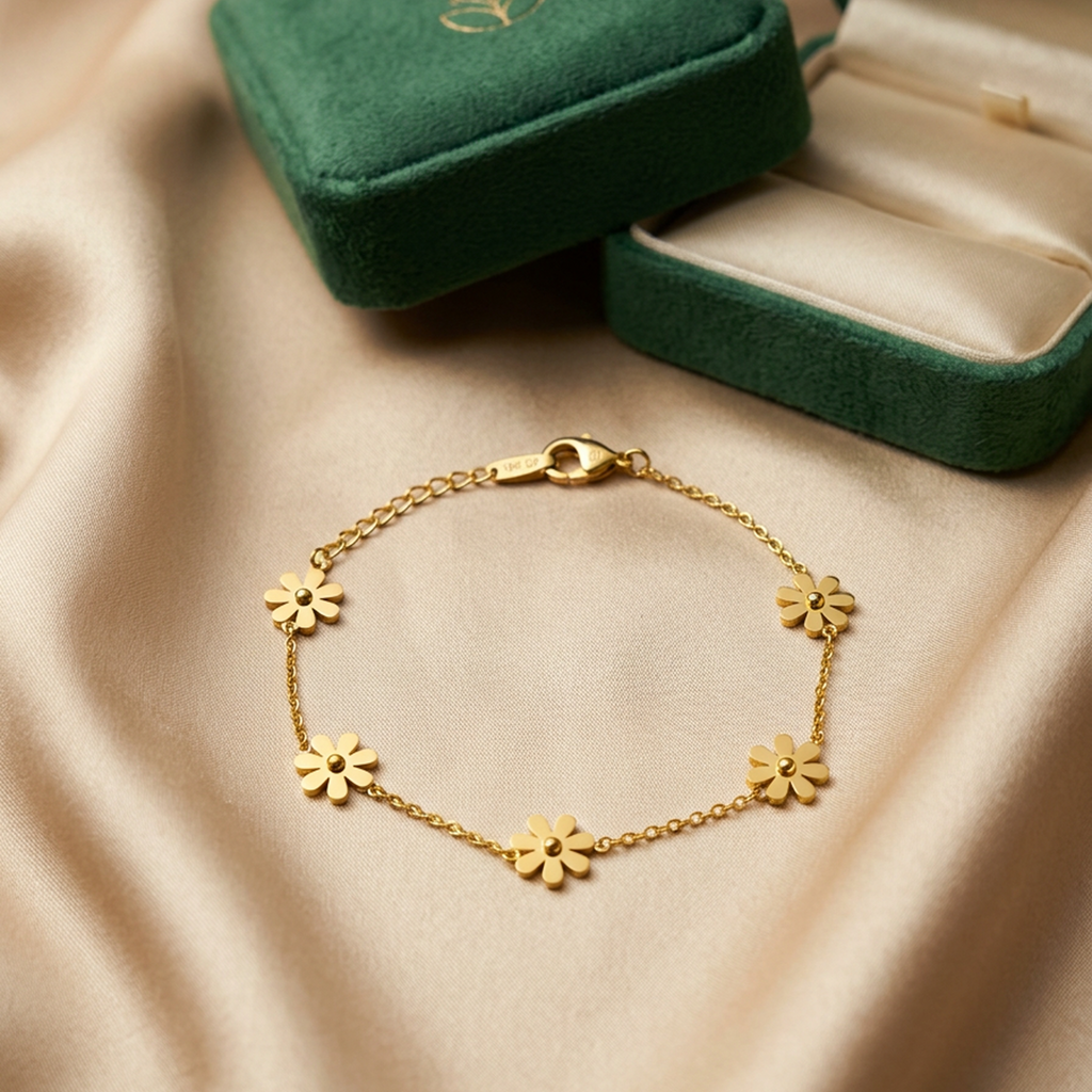 Gul-e-Dawoodi (Daisy) Minimalist Bracelet